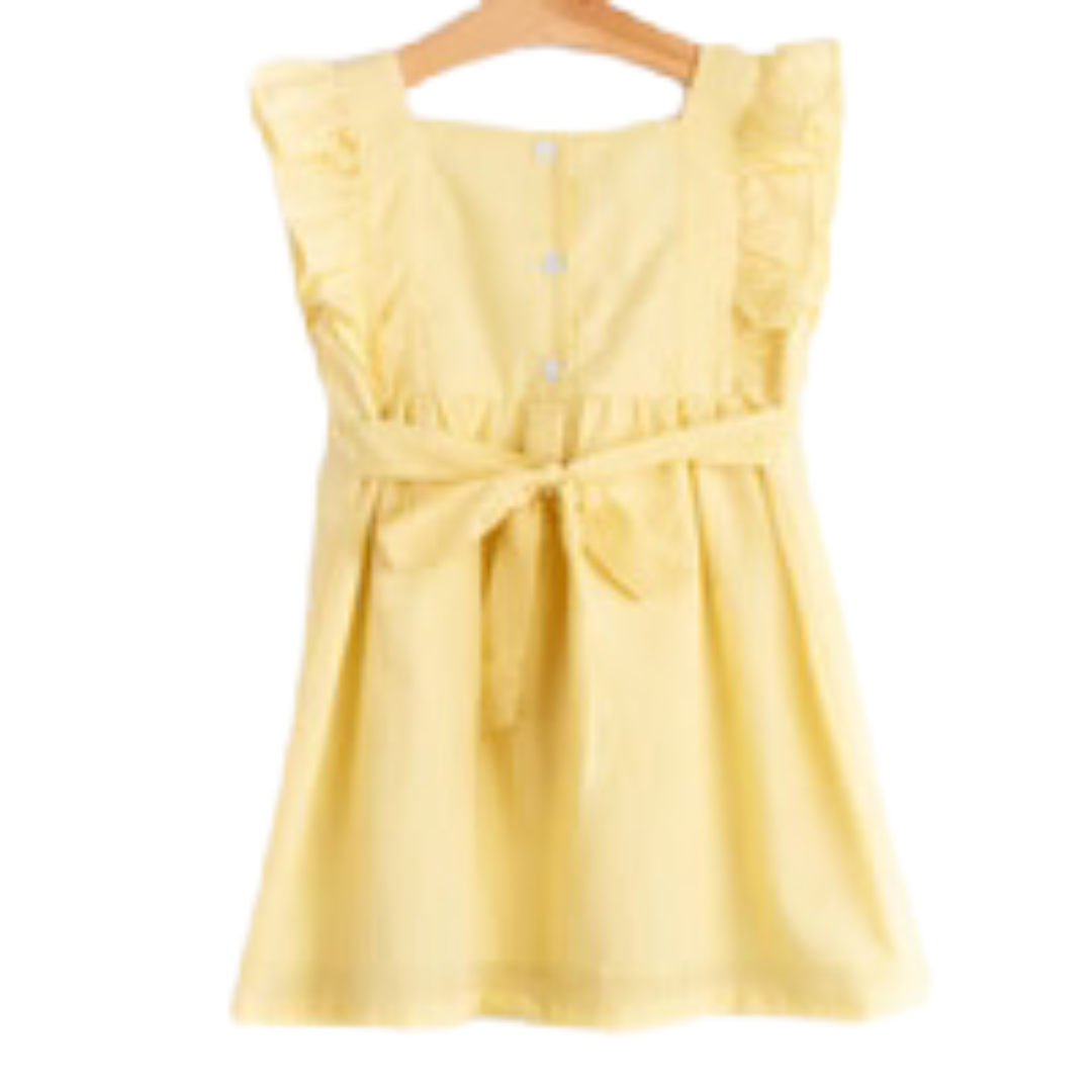 Sandcastles and Sunshine Applique Dress