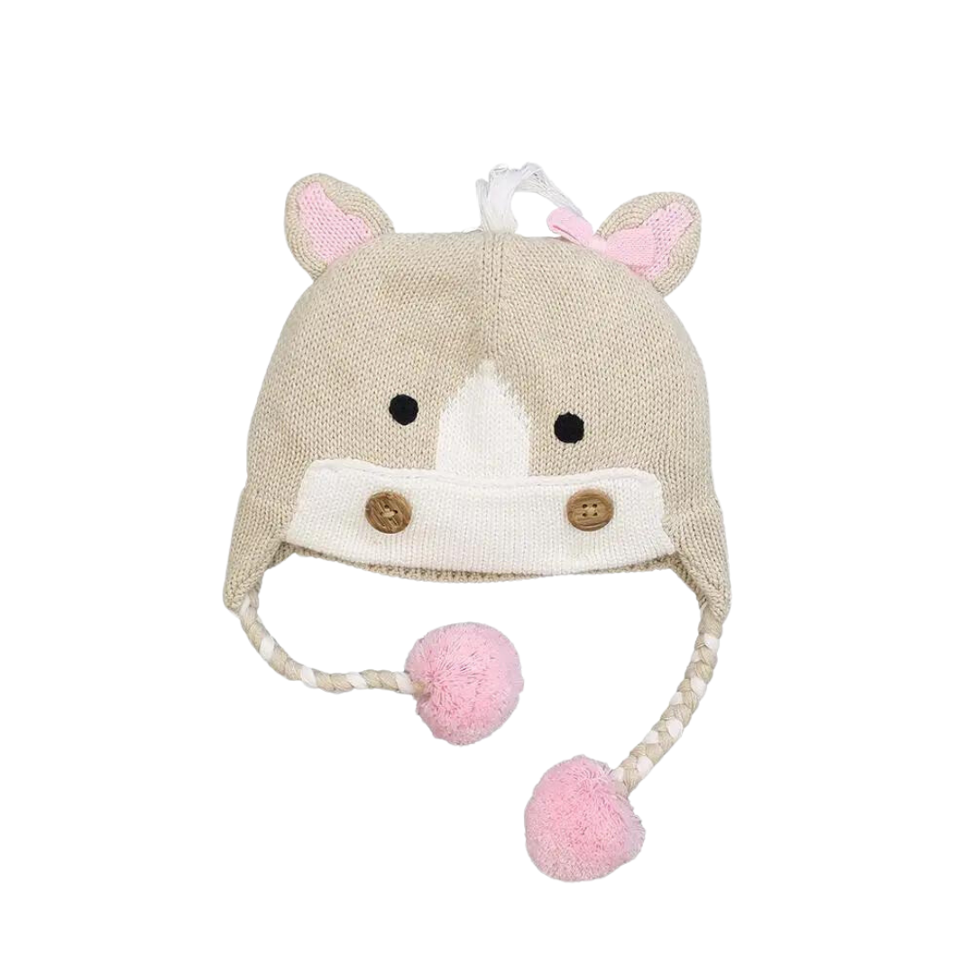 Pony Knit Hat