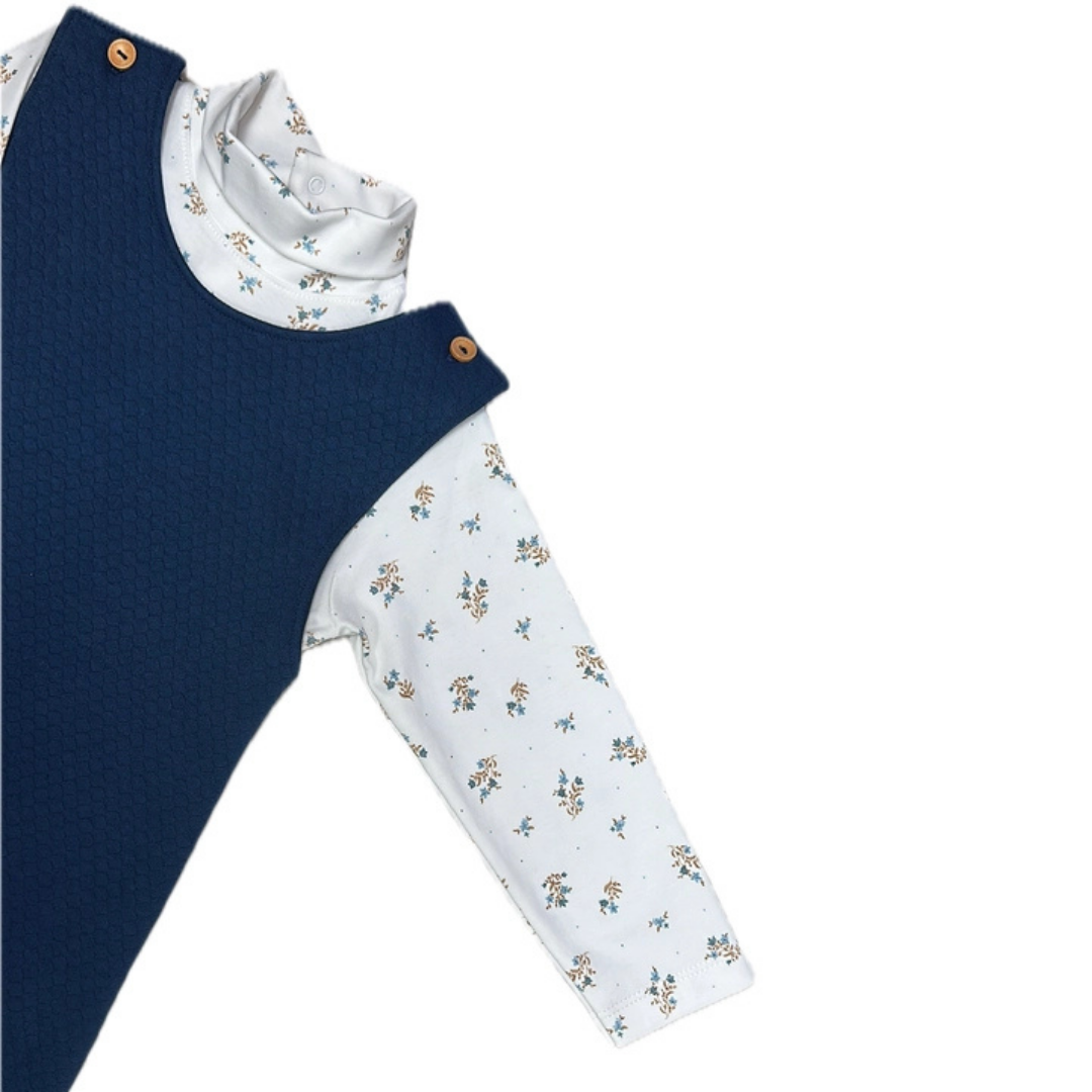 Ariana and Drew Royal Blue Jumper Set