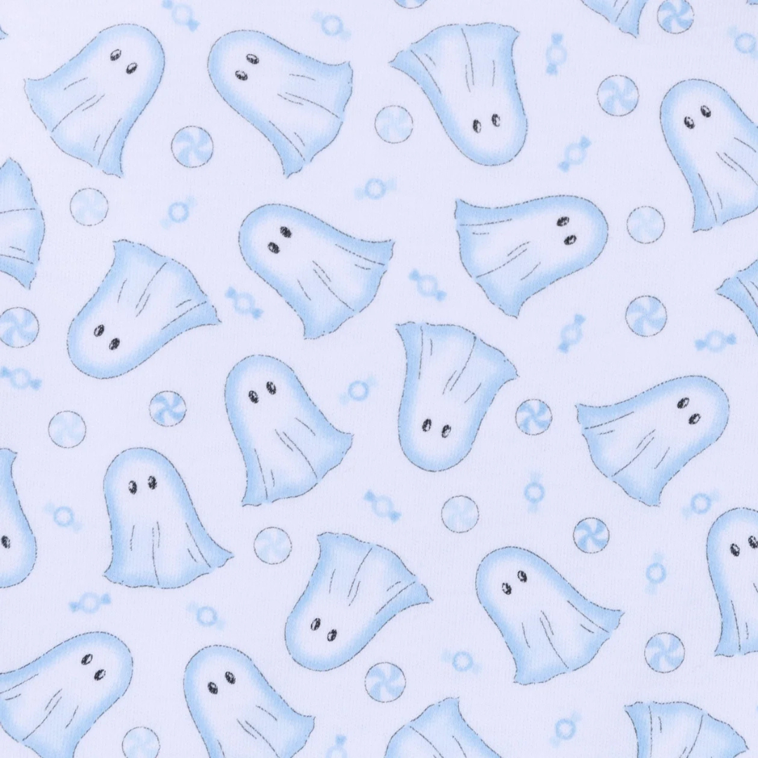 My Little Boo Long Pajamas in Light Blue