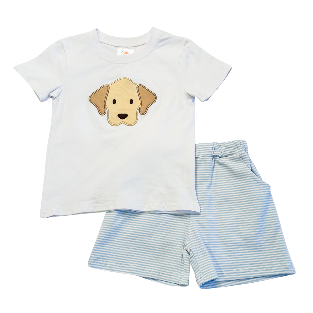 Perfect Pal Applique Short Set