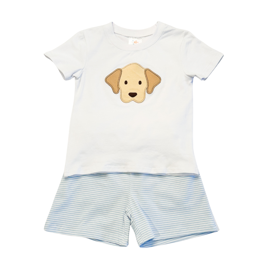 Perfect Pal Applique Short Set