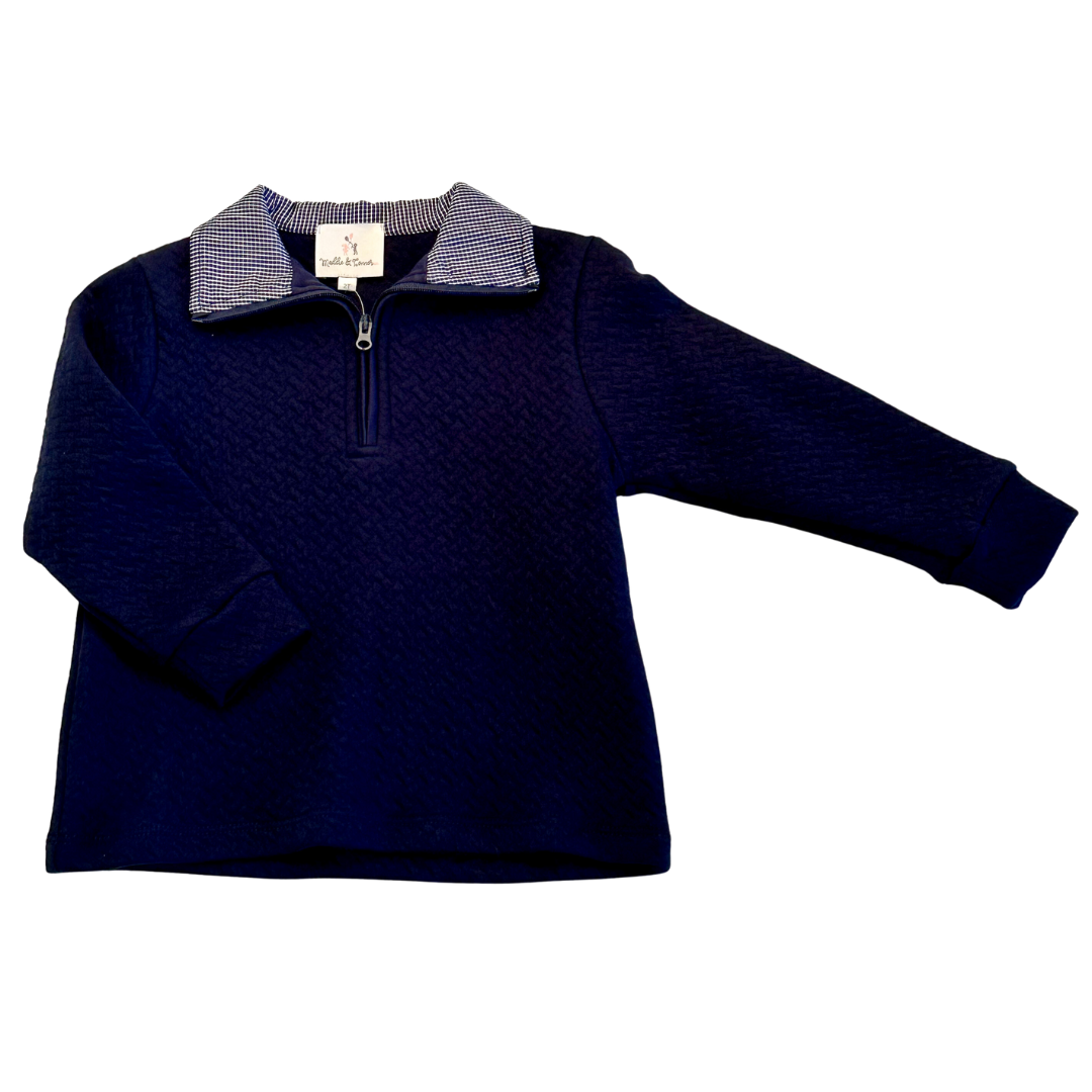 Hadley Quilted Half Zip Pullover