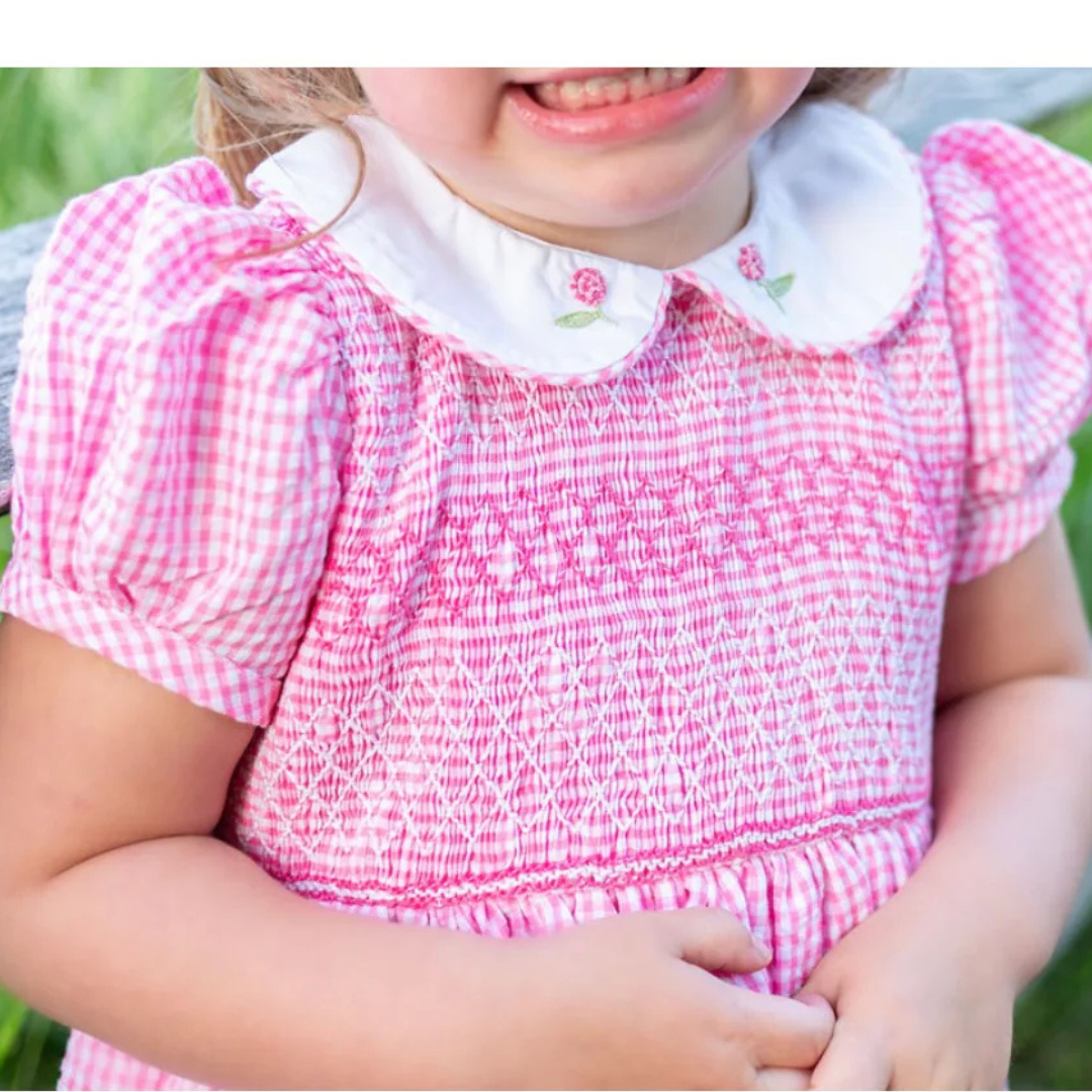 Pink Hydrangea Dress