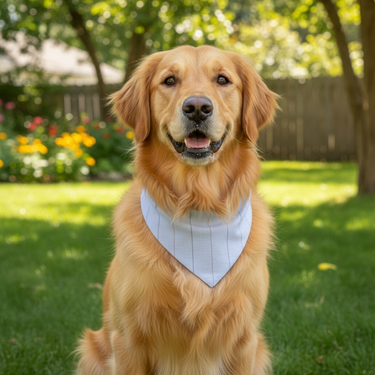 Chambray Dog Bandana