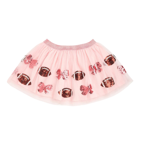 Coquette Football Sequin Tutu