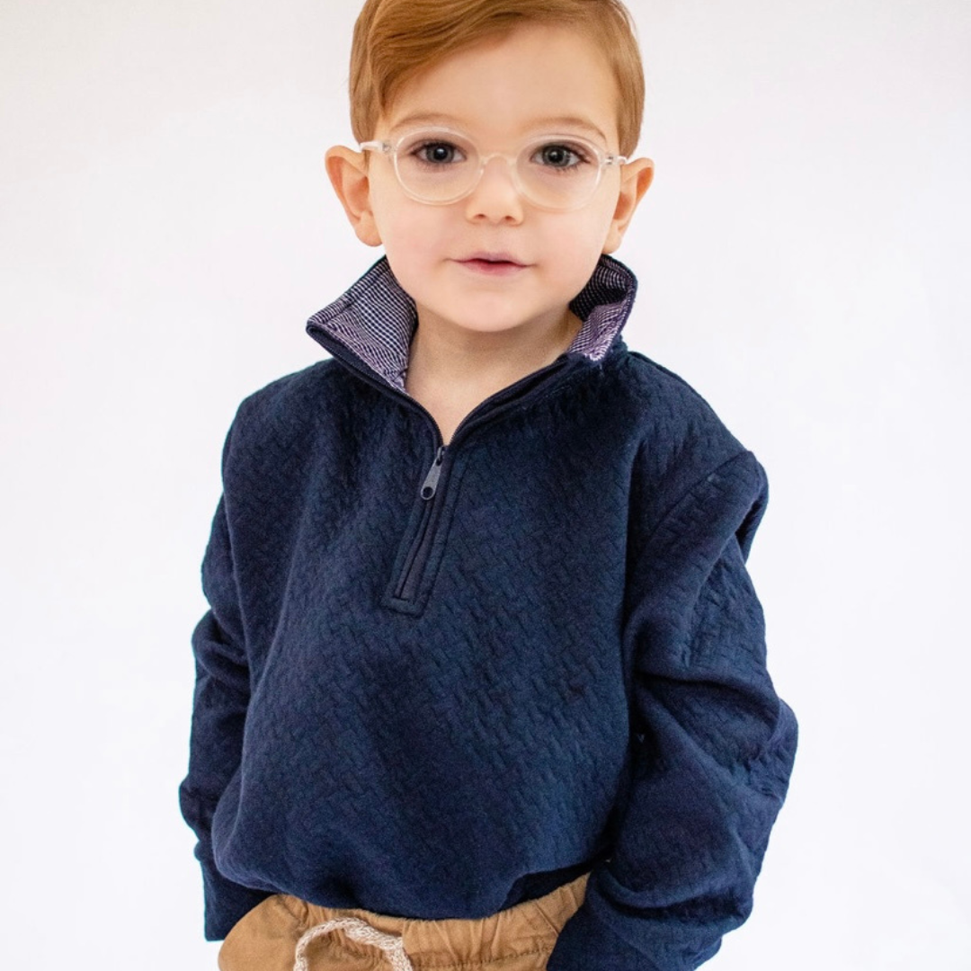 Hadley Quilted Half Zip Pullover