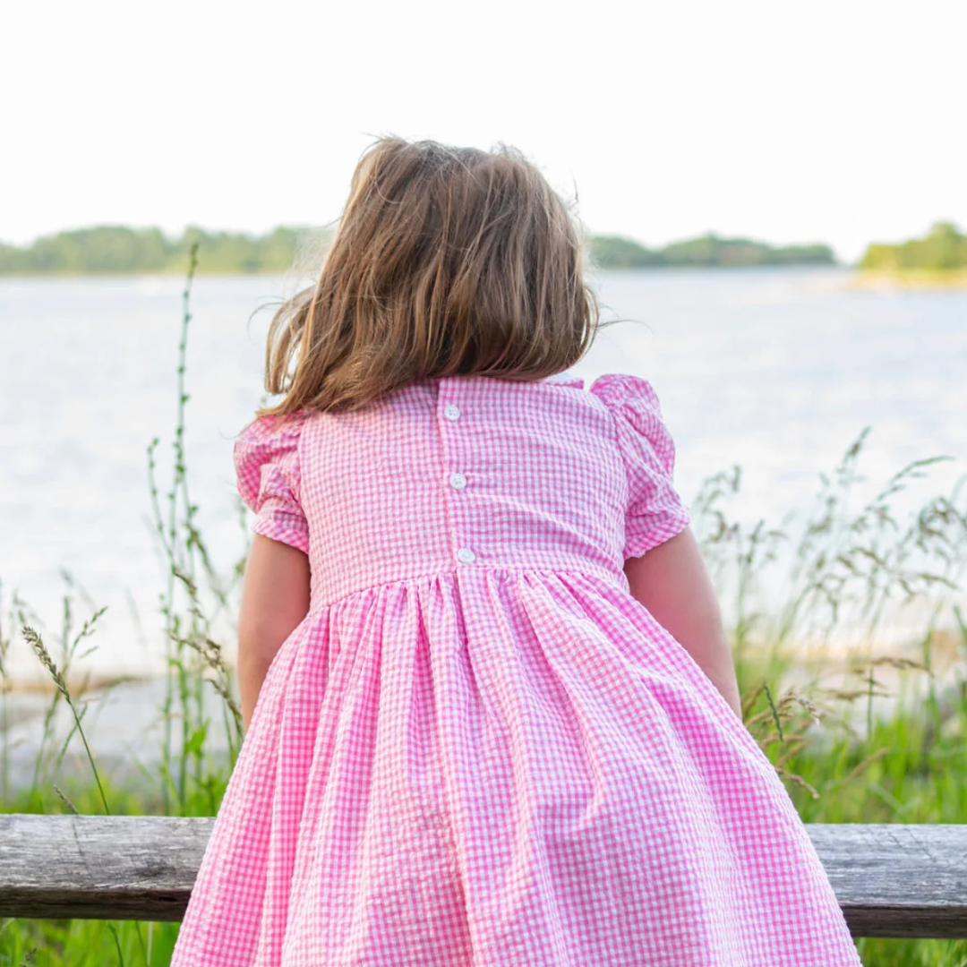 Pink Hydrangea Dress
