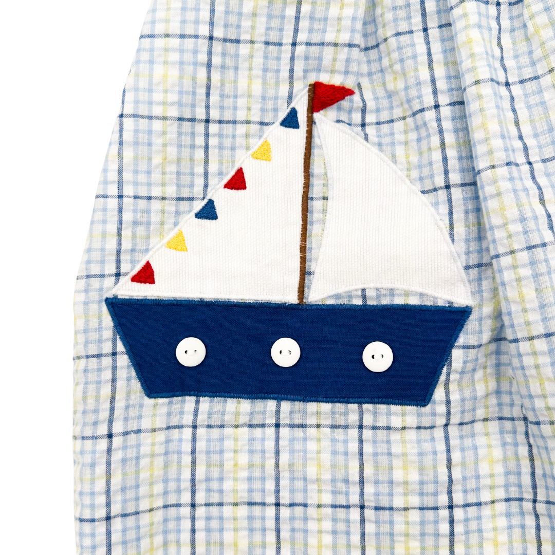 Sailboat Applique Dress