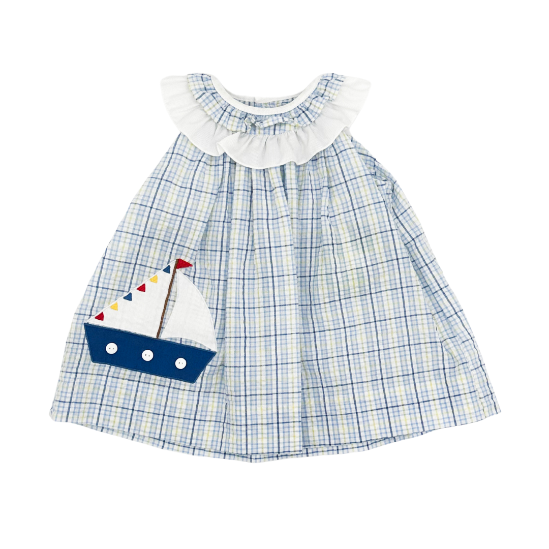 Sailboat Applique Dress