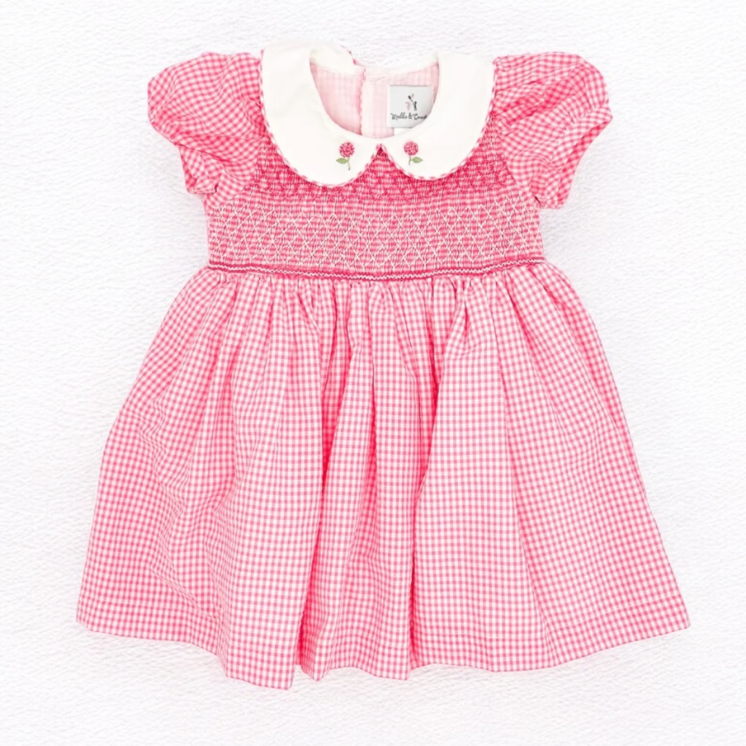 Pink Hydrangea Dress