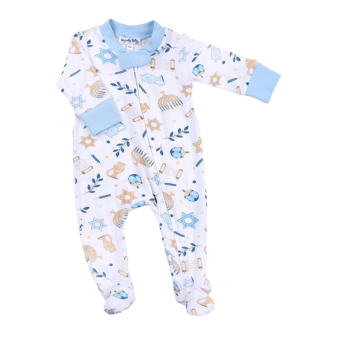 Shine Bright Zipper Footie