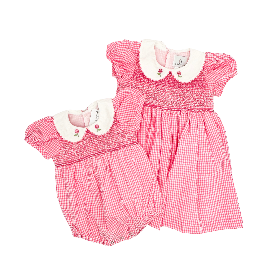 Pink Hydrangea Dress