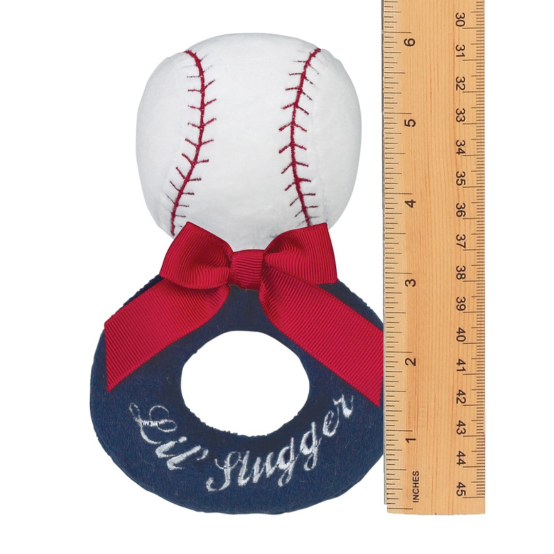 Lil' Slugger Baseball Ring Rattle