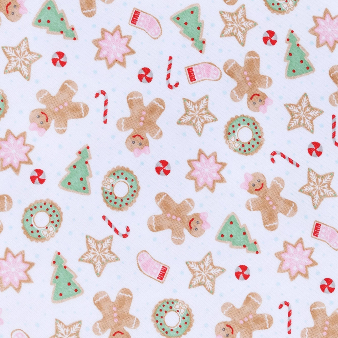 Frosted Wonderland Long Pajamas - Pink