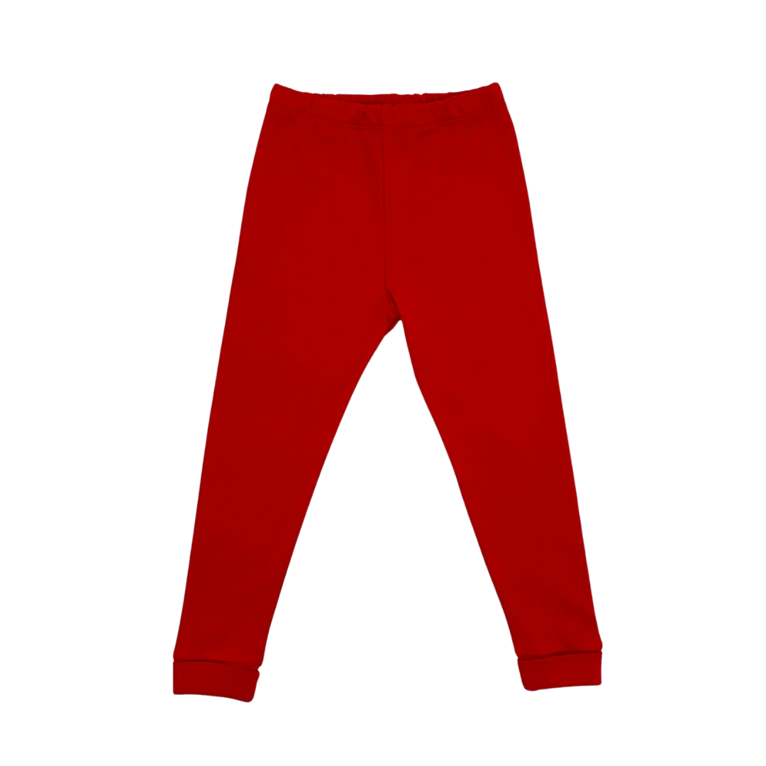 School Wagon Applique Long Pajamas
