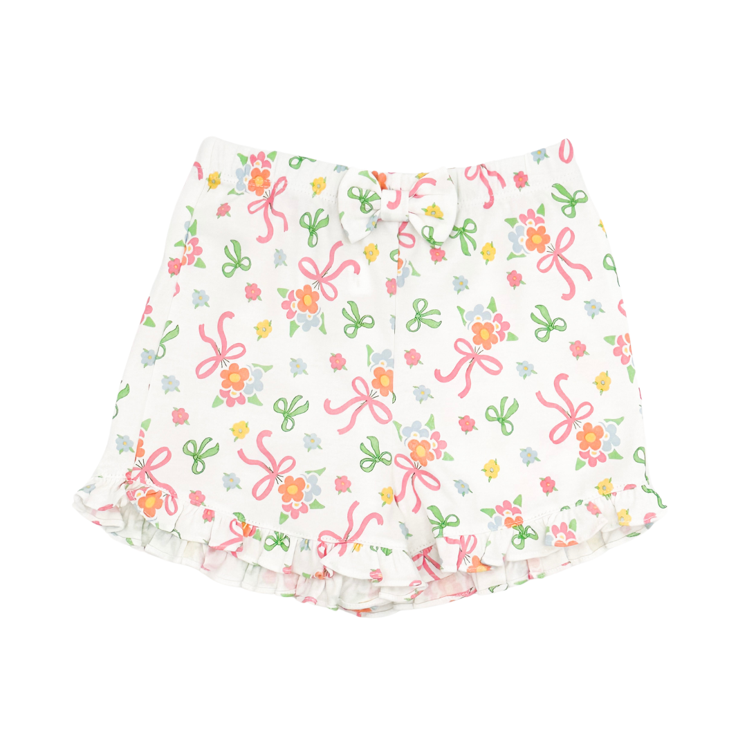 Bows & Flowers Shirt & Short Set