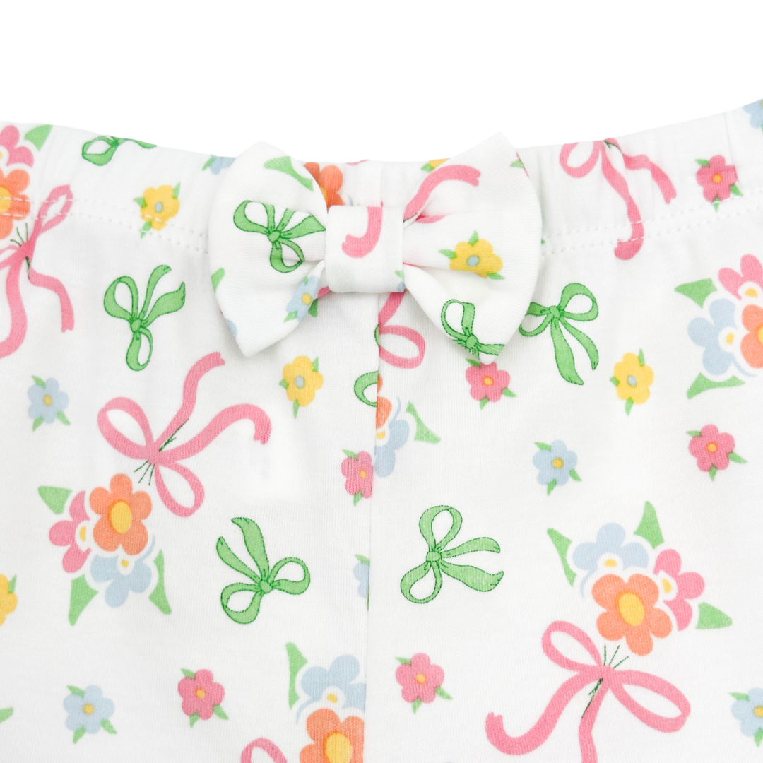 Bows & Flowers Shirt & Short Set
