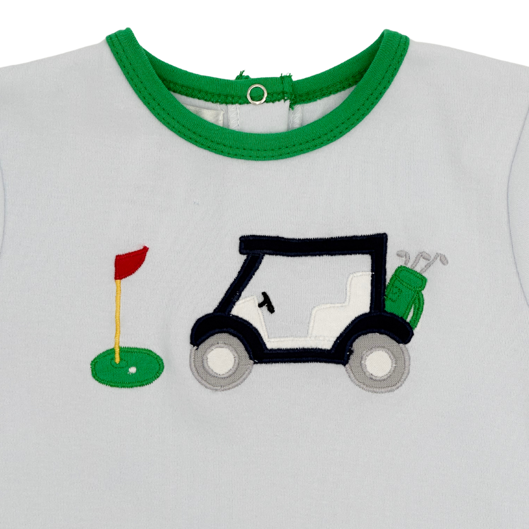 Knit Golf Cart Shirt & Short Set