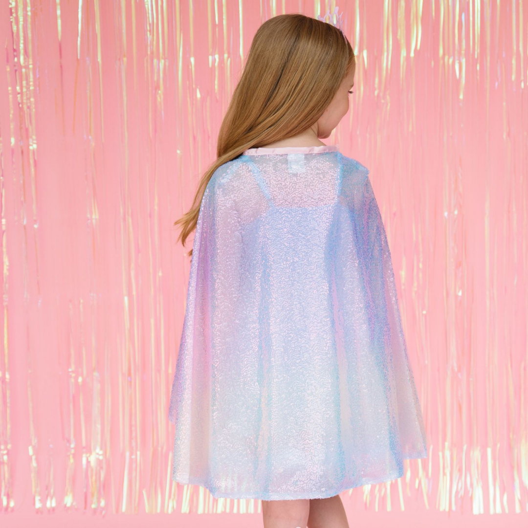 Rainbow Dream Sequin Cape