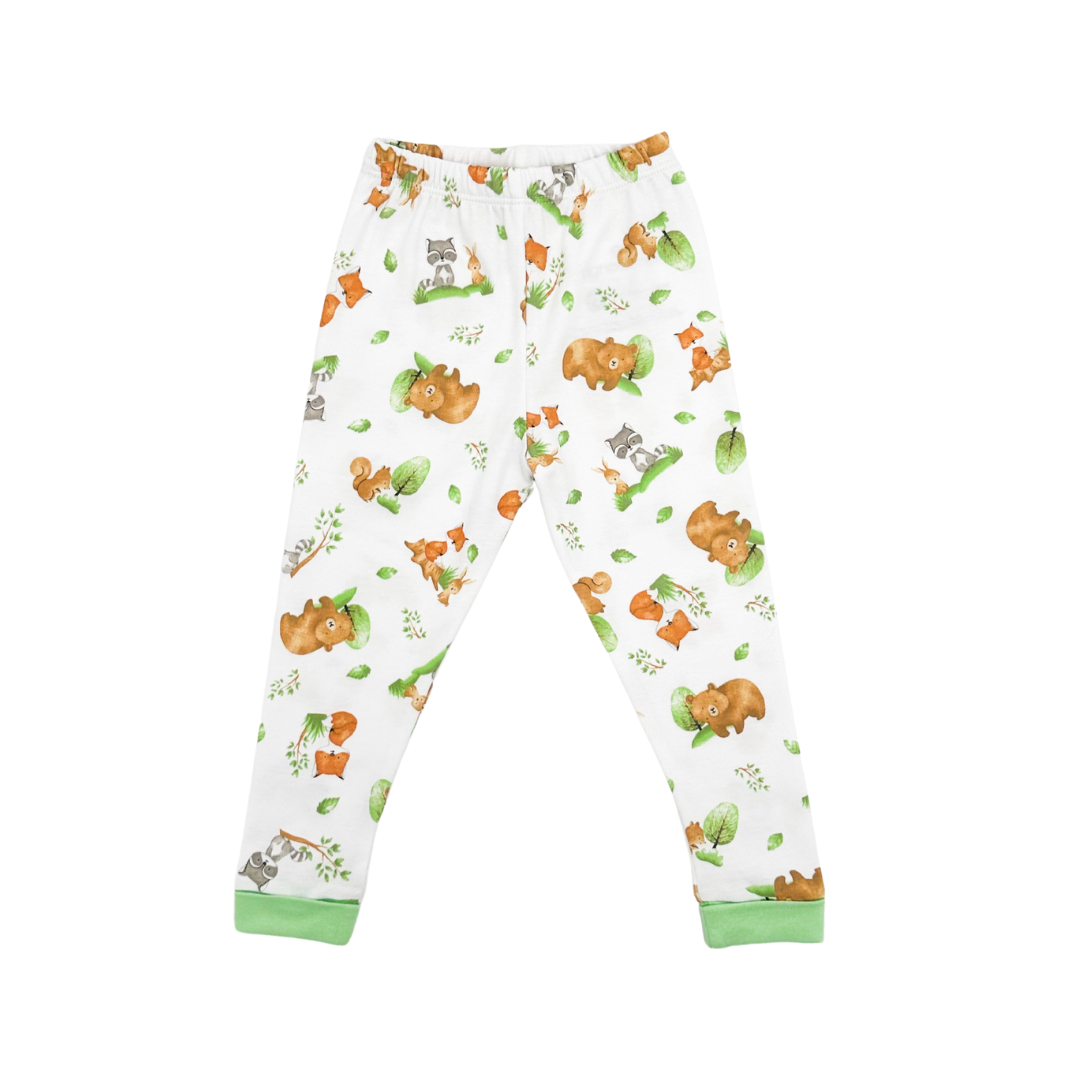 Woodland Friends Long Pajamas