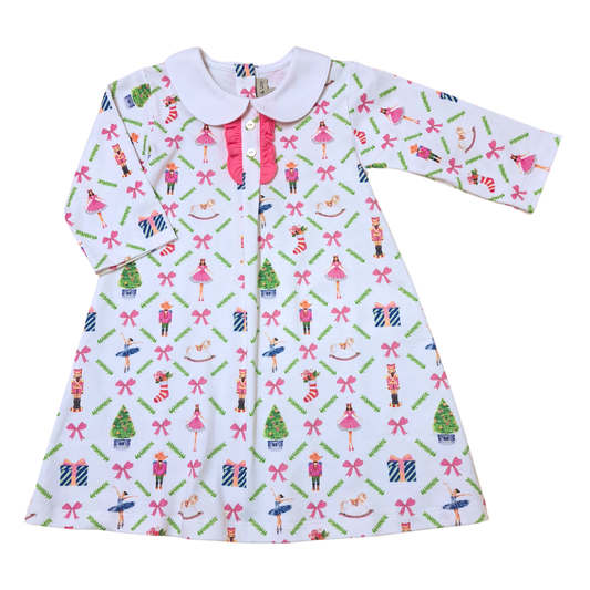 Pink Nutcracker A-Line Dress