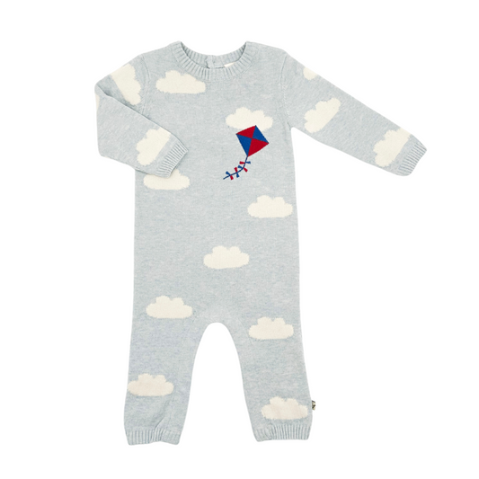 Clouds & Kite Jacquard Knit Jumpsuit