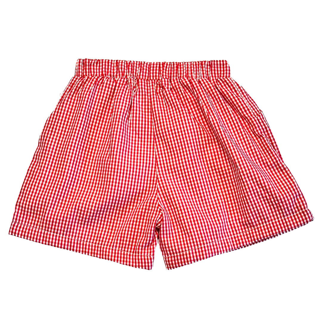 Blue Sky Breeze Applique Short Set