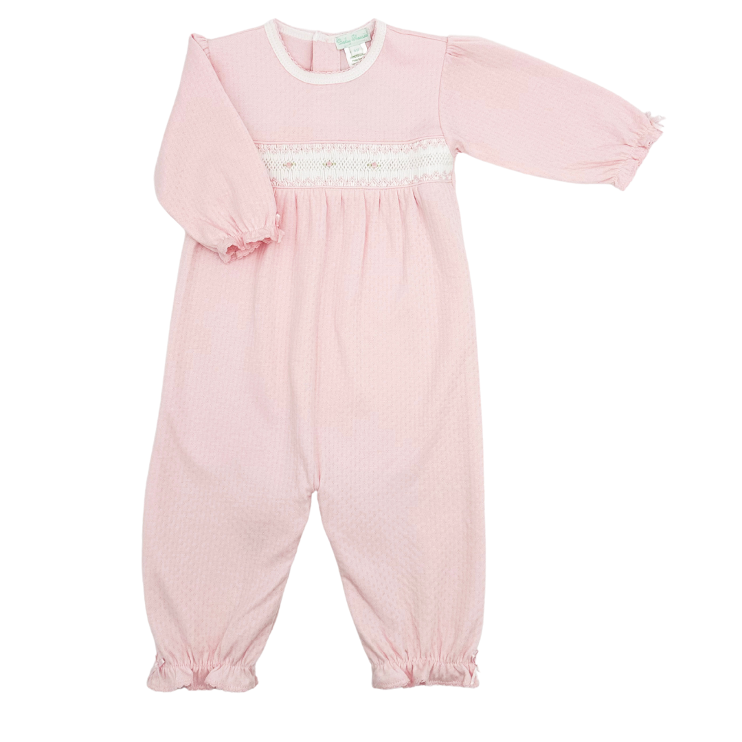 Sweet Pink Jacquard Smocked Converter