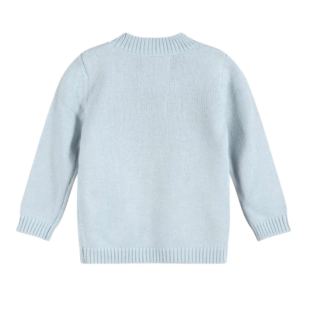 Light Blue Pumpkin Girls Cardigan