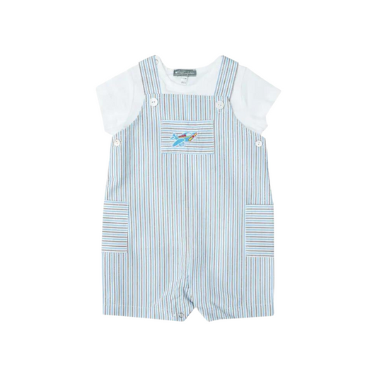 Helicopter Overalls and Tee