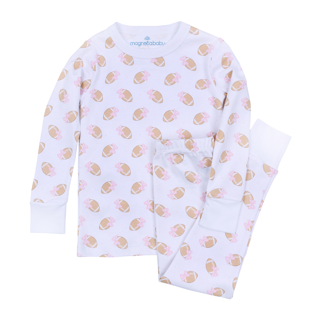 Touchdown Cutie Pink Long Pajamas