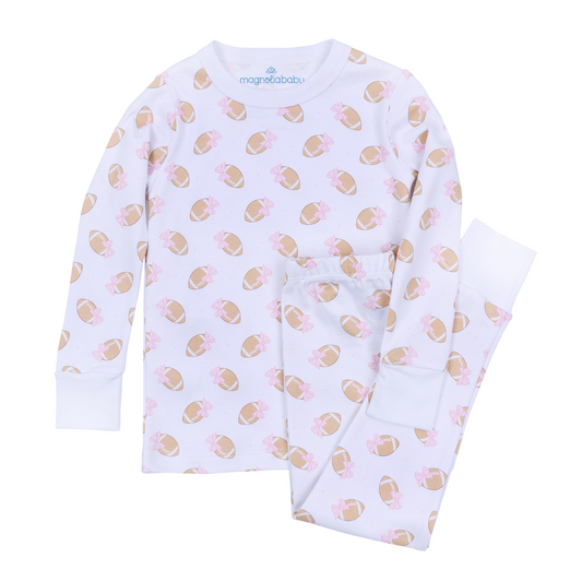 Touchdown Cutie Pink Long Pajamas