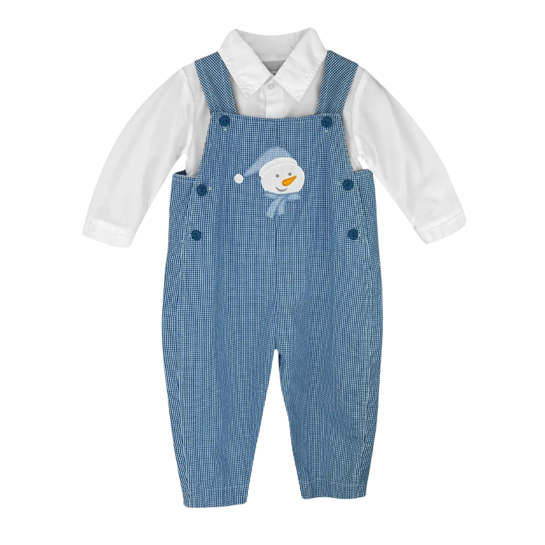 Snowman Applique Longall