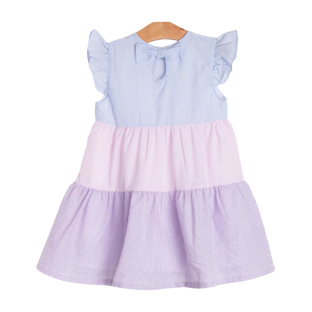 Cotton Candy Color Block Dress