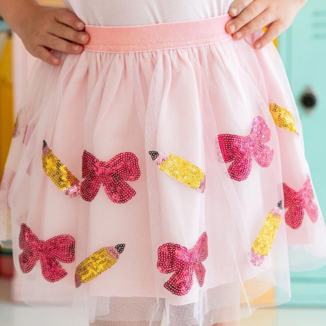 Back To School Cutie Sequin Tutu