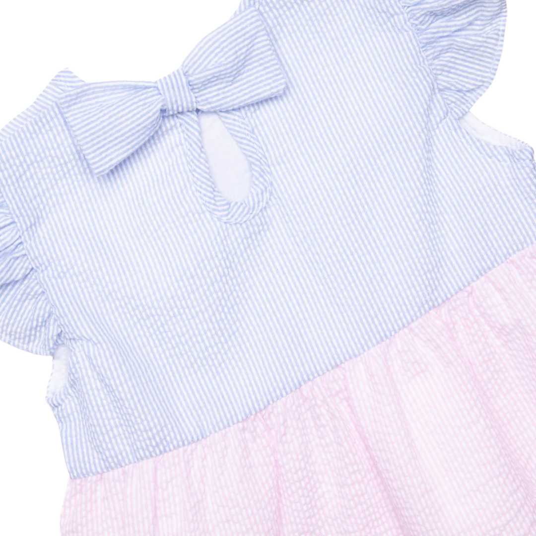 Cotton Candy Color Block Dress