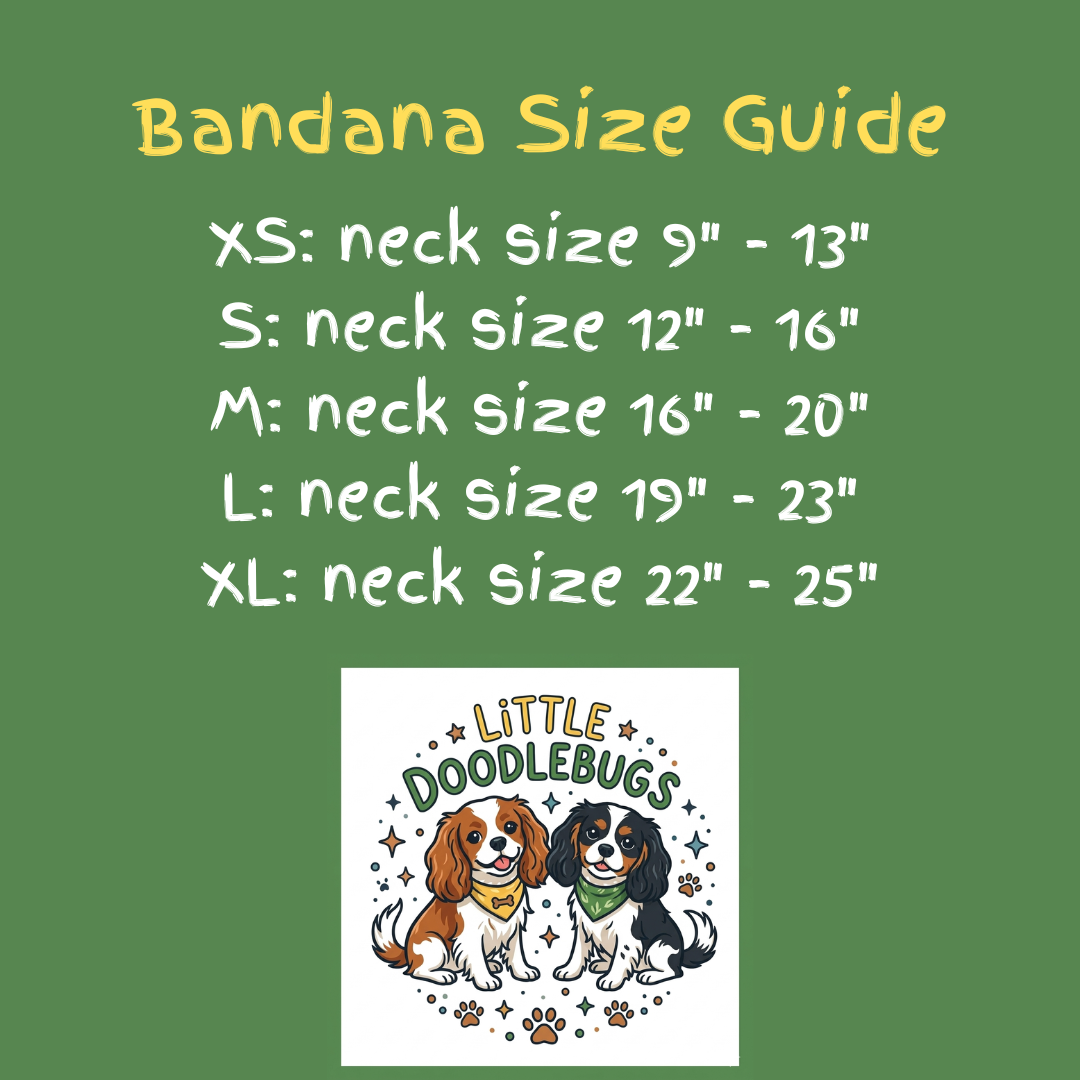 Autumn Flowers Dog Bandana