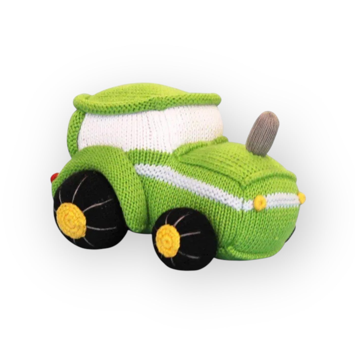 Tobey the Tractor Knit Doll