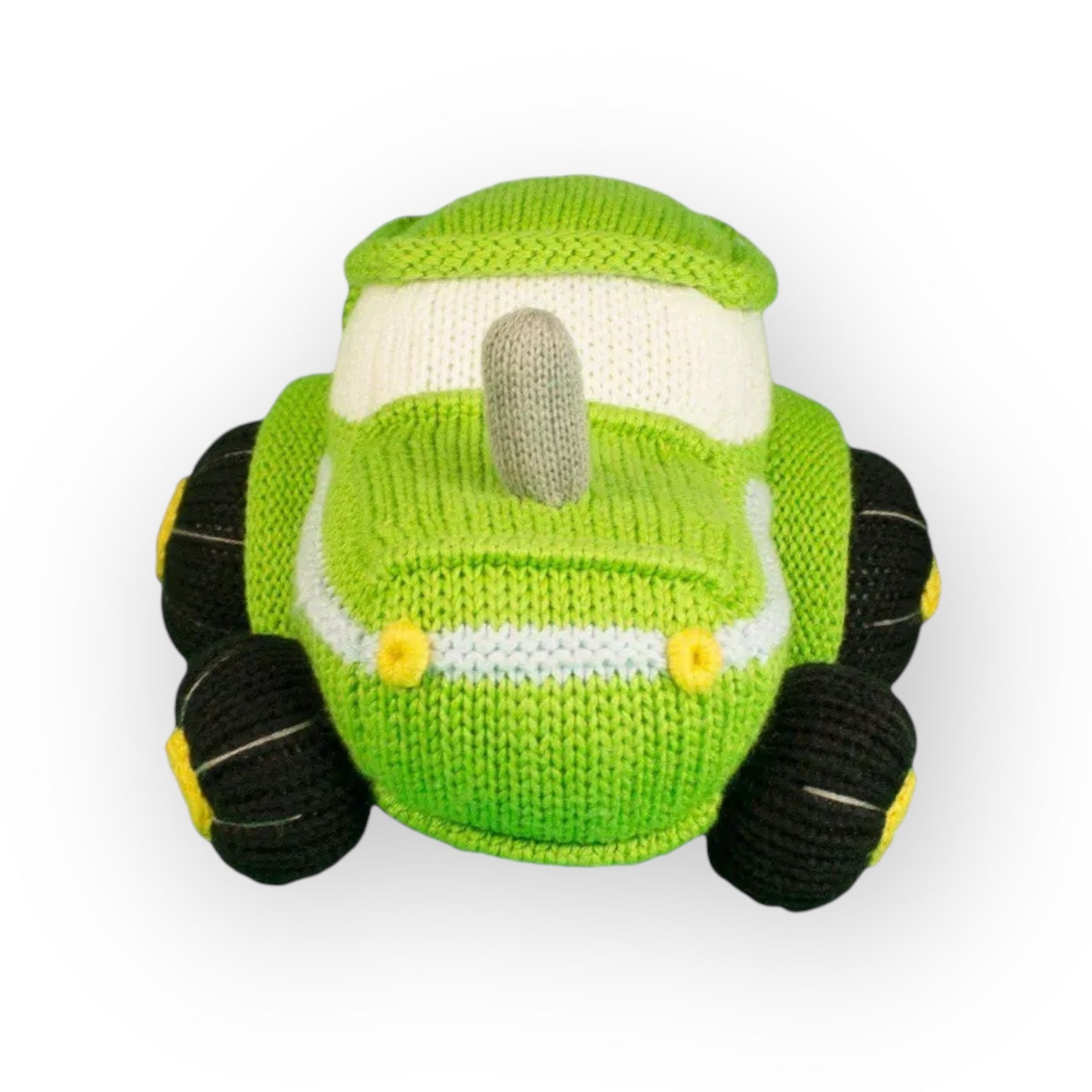 Tobey the Tractor Knit Doll