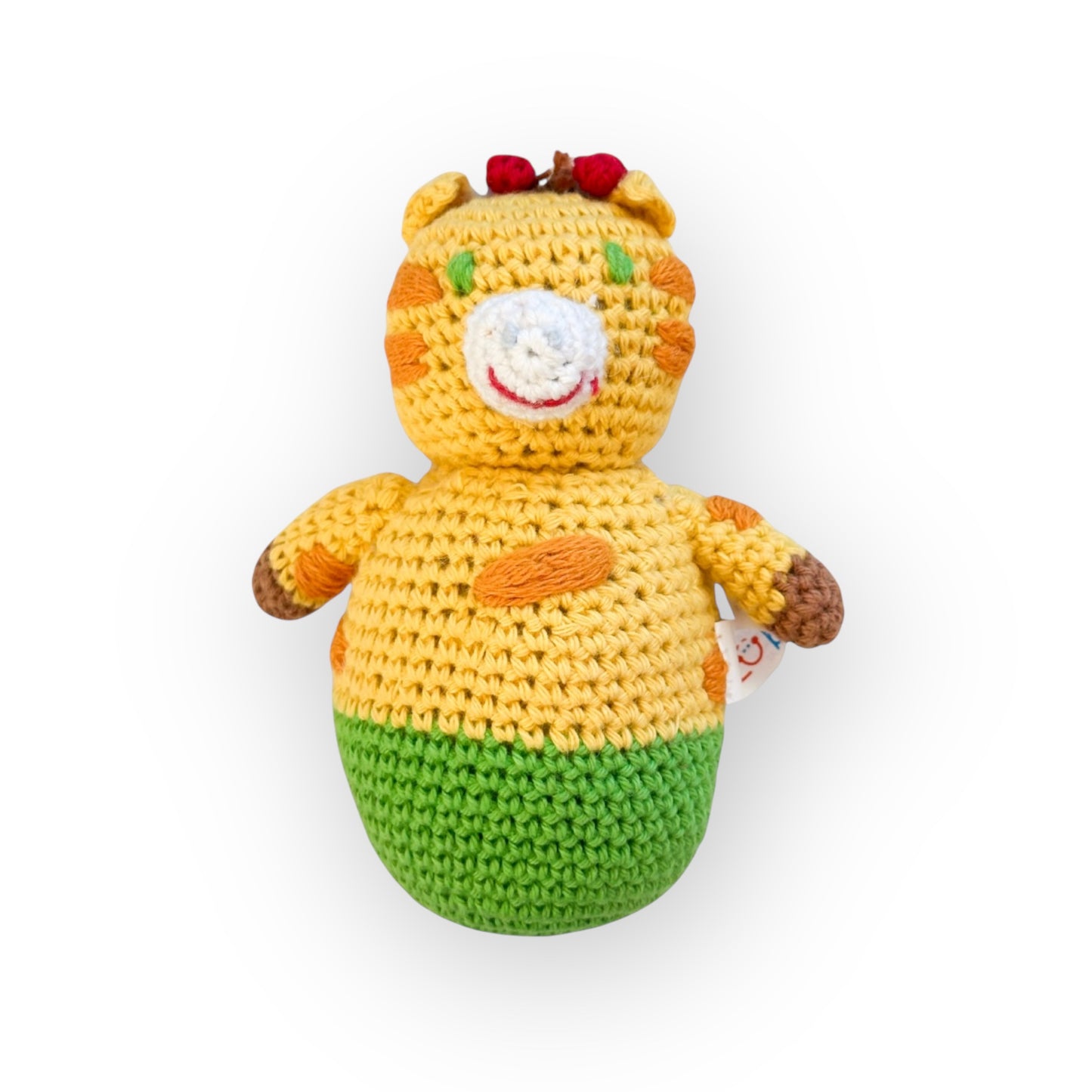 Gerry the Giraffe Knit Rattle