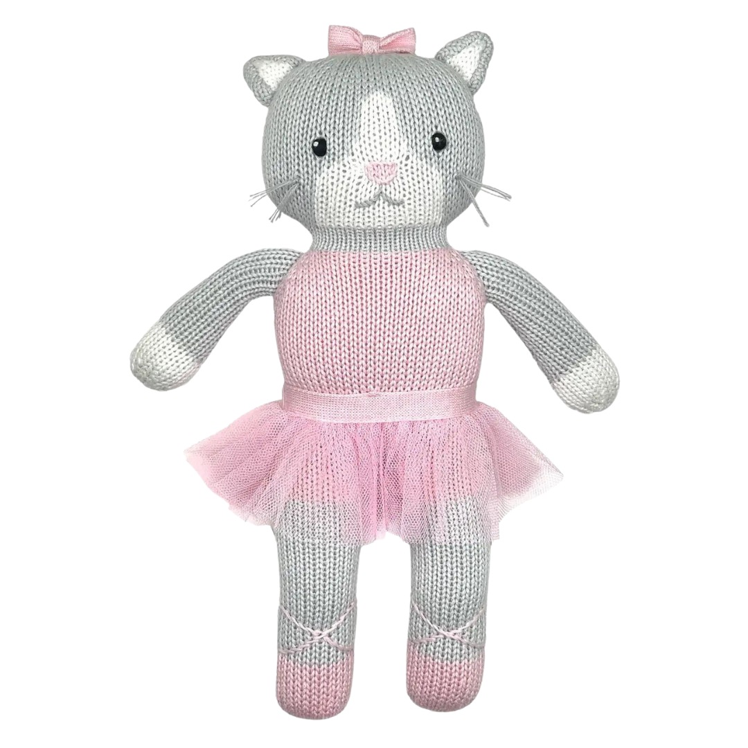 Callie the Kitty Ballerina Knit Doll