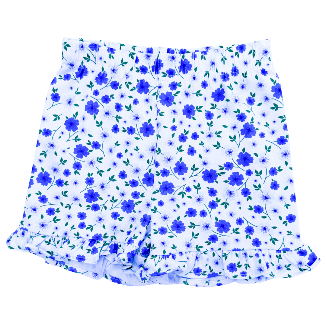 Pale Blooms Short Set