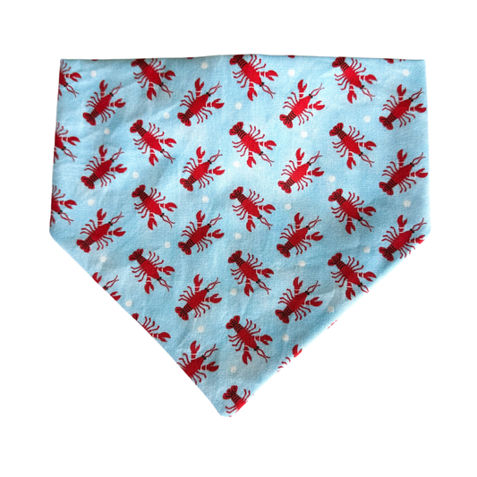 Coming Up Lobsters Dog Bandana
