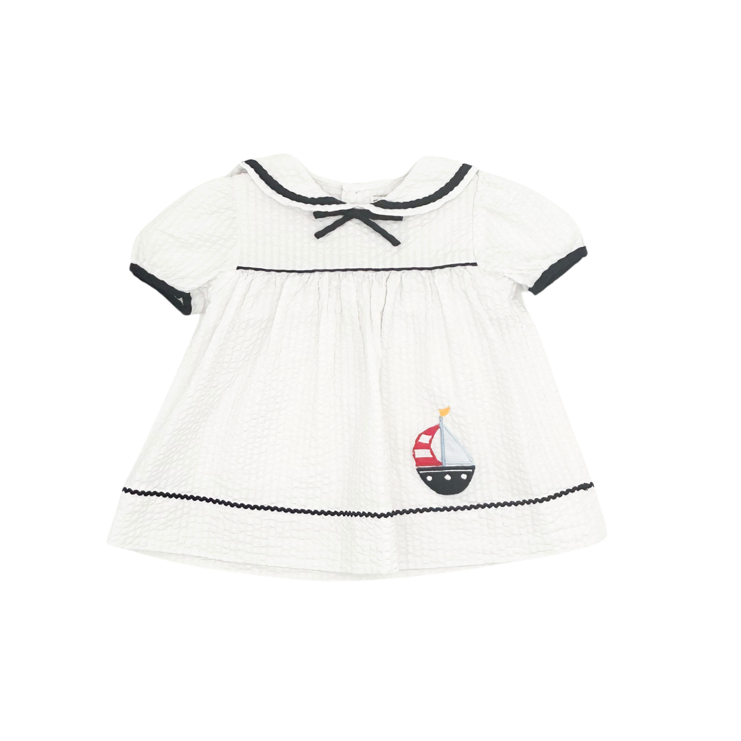Sailboat Top & Bloomer Set