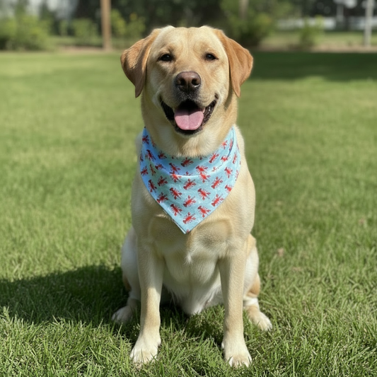 Coming Up Lobsters Dog Bandana