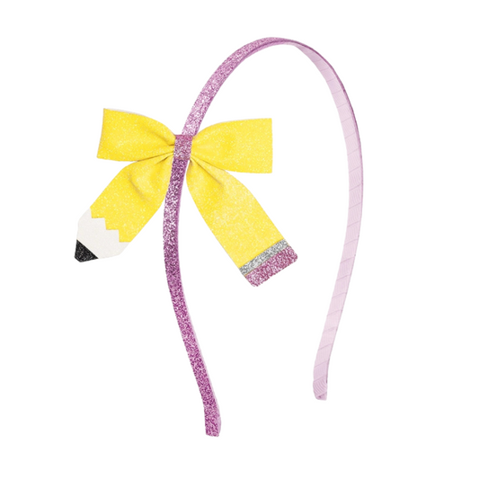 Coquette Pencil Bow Headband
