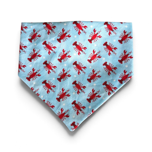 Coming Up Lobsters Dog Bandana