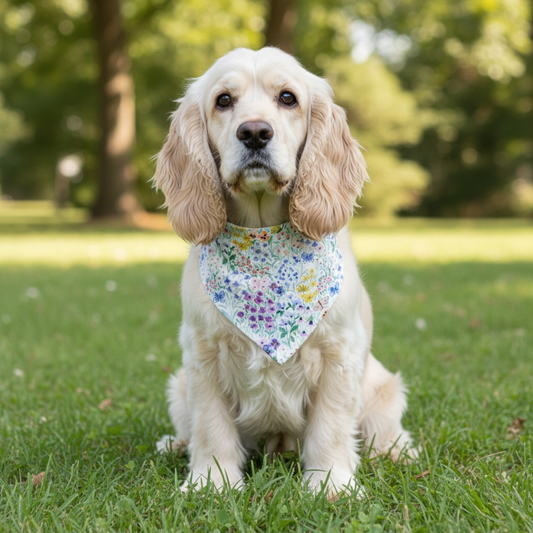 Spring Garden Dog Bandana