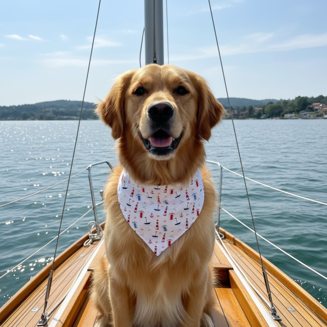 Smooth Sailing Dog Bandana